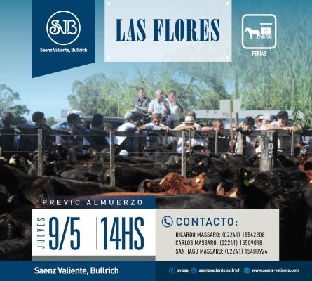 Saenz Valiente Bullrich - Las Flores - Jueves 09 de Mayo