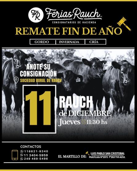 Ferias Rauch - Rauch - Jueves 11 de Diciembre