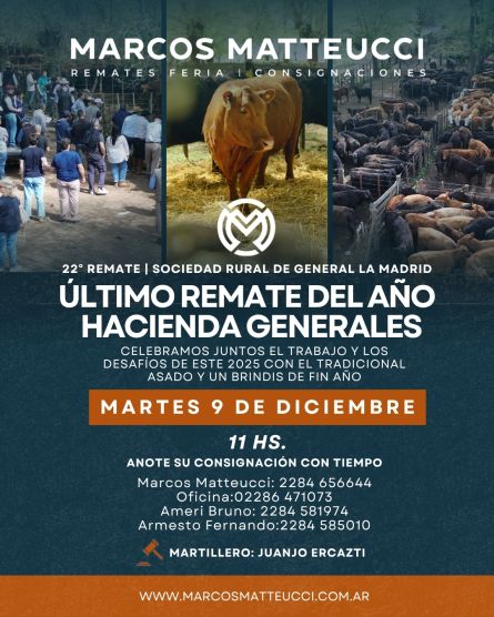 Marcos MAteucci - La Madrid - Martes 09 de Diciembre
