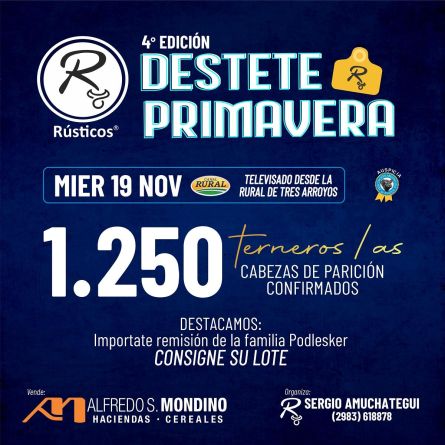 Alfredo S Mondino - Tres Arroyos - Miercoles 19 de Noviembre