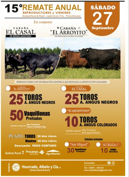 Conjunto - Rauch - Sabado 27 de Septiembre