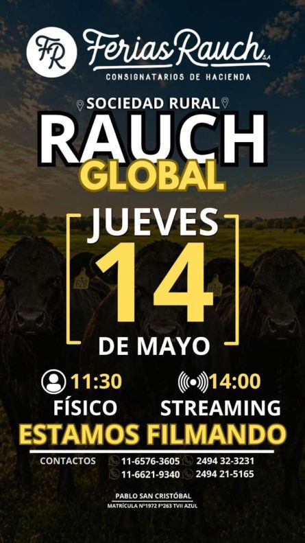 Ferias Rauch - Rauch - Jueves 14 de Mayo