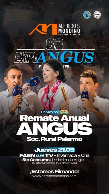 Alfredo S Mondino - Soc. Rural - Jueves 21 de Mayo