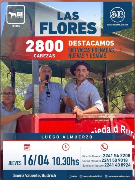 Saenz Valiente Bullrich - Las Flores - Jueves 16 de Abril