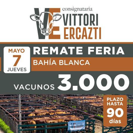 Vittori Ercazti - Jueves - Jueves 07 de Mayo
