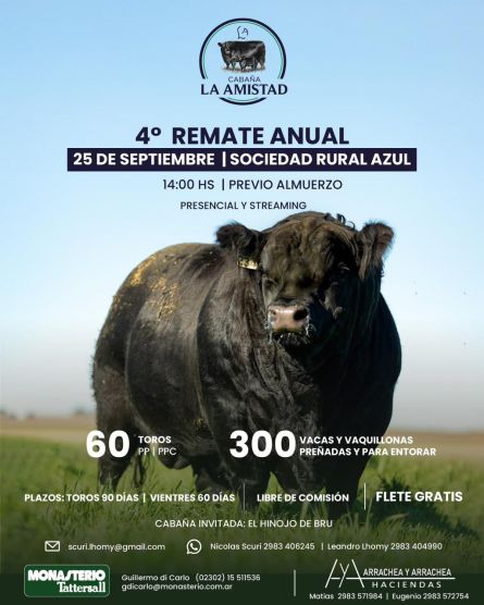 La AMistad - Azul - Viernes 25 de Septiembre