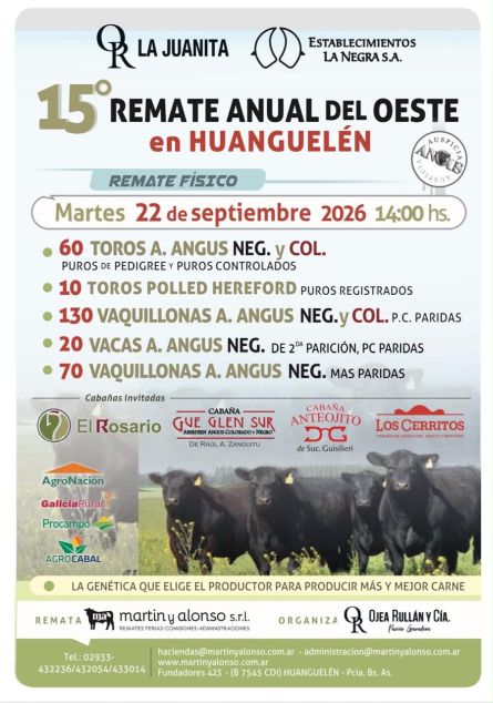 La Juanita - Huanguelen - Martes 22 de Septiembre