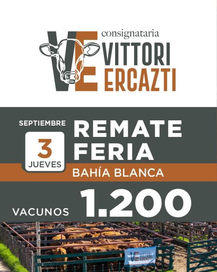 Vittori Ercazti - Bahia Blanca - JUeves 03 de Septiembre