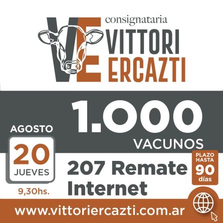 Vitori Ercazti - Internet - Jueves 20 de Agosto
