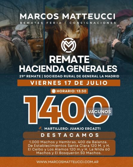 Marcos MAteucci - Lamadrid - Viernes 17 de Julio