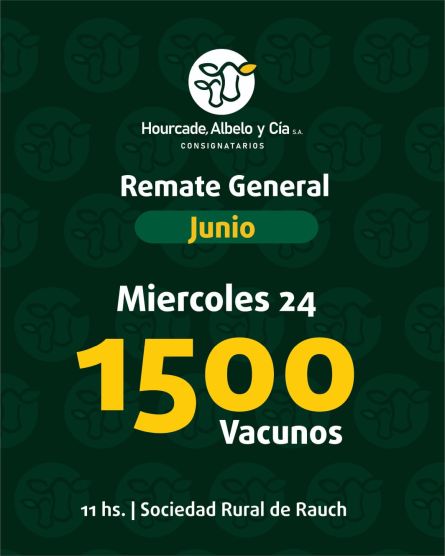 Hourcade Albelo y Cia - Rauch - Miercoles 24 de JUnio