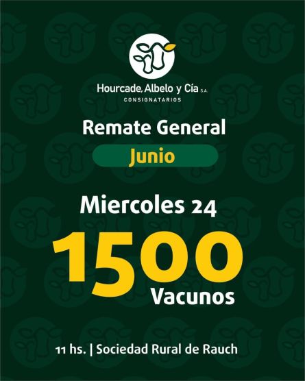 Hourcade Albelo y Cia - Rauch - Miercoles 24 de JUnio