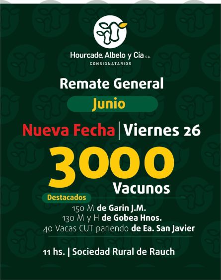 Hourcade Albelo y Cia - Rauch - Miercoles 24 de JUnio