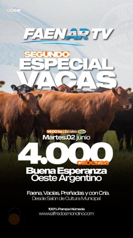 Alfredo S Mondino - Buena Esperanza - Martes 02 de JUnio