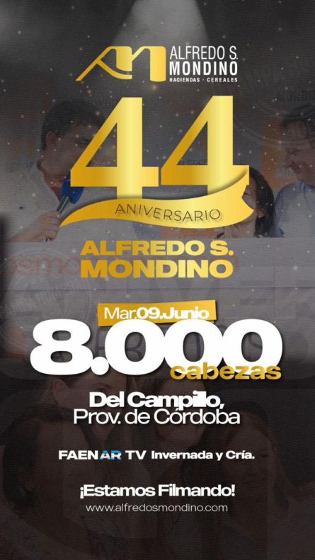 Alfredo S Mondino - Del Campillo - Martes 09 de Junio