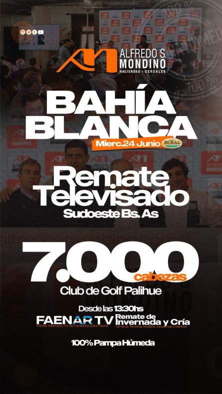 Alfredo S Mondino - Bahia Blanca - Miercoles 24 de JUnio