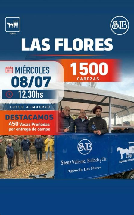 Saenz Valiente Bullrich - Las FLores - Miercoles 08 de Julio