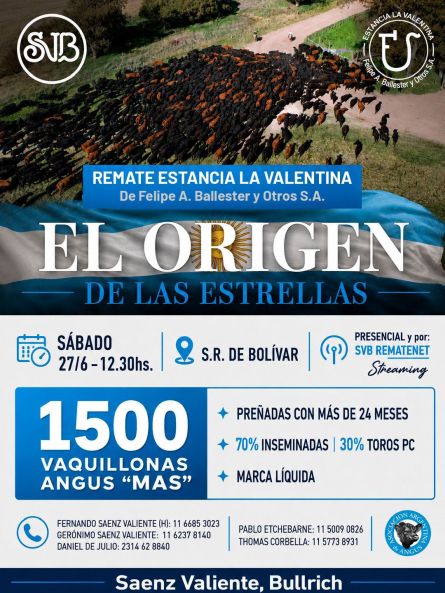 Saenz Valiente Bullrich - Las FLores - Sabado 27 de JUnio