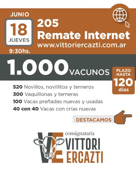 Vittori Ercazti - Internet - Jueves 18 de Junio