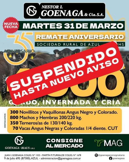 Martin y Alonso - Azul - Martes 31 de Marzo