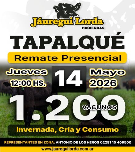 Jauregui Lorda - Azul - Jueves 14 de Mayo