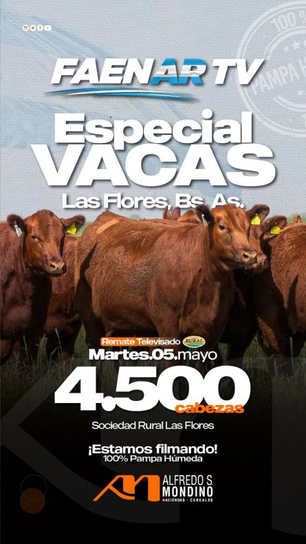 Alfredo S Mondino - Las Flores - Martes 05 de Mayo