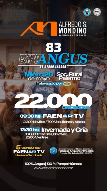 Alfredo S Mondino - Soc. Rural - Miercoles 20 de Mayo