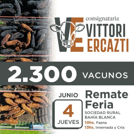 Vittori Ercazti - Bahia Blanca - JUeves 04 de Junio