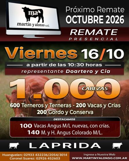 Martin y ALonso - Lamadrid - Viernes 16 de Octubre