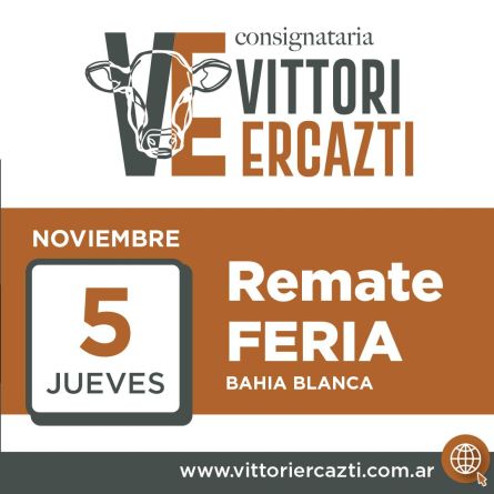 Vittori Ercazti - Bahia Blanca - Jueves 05 de Noviembre