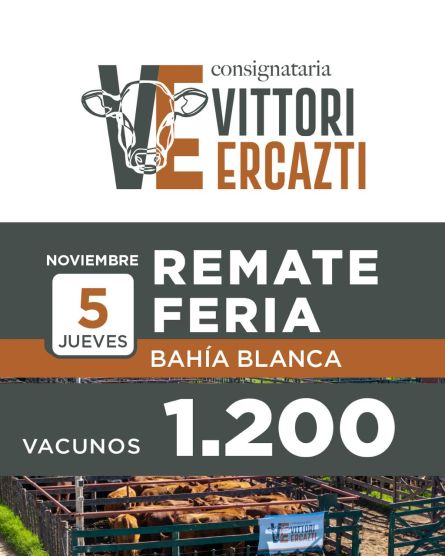 Vittori Ercazti - Bahia Blanca - Jueves 05 de Noviembre