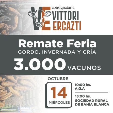 ittori Ercazti - Bahia Blanca - Miercoles 14 de Octubre