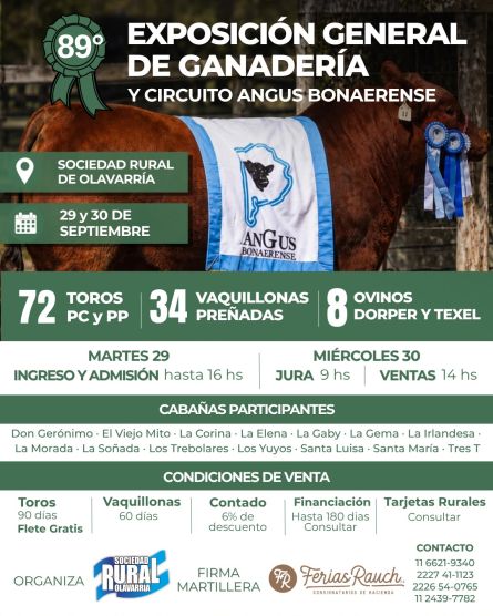 Expo Angus - Olavarria - Martes 29 Septiembre