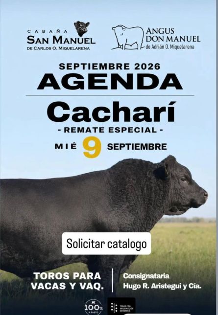 San Manuel - Cachari - Miercoles 09 de Septiembre
