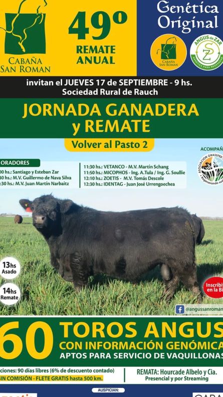 Cabaña San Roman - Rauch - Jueves 17 de Septiembre